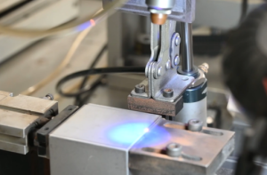 Automatic spot welding