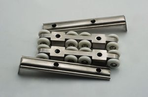 Stainless steel roller track set