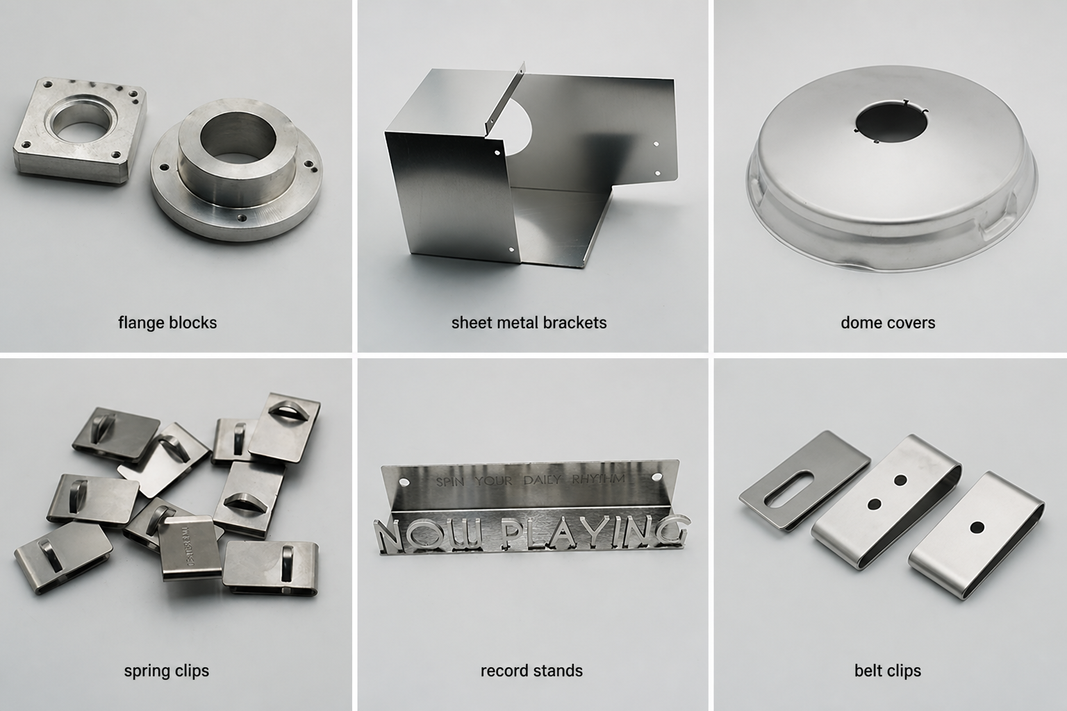 HS classification for stamped parts: flange blocks, brackets, dome covers, clips and stands