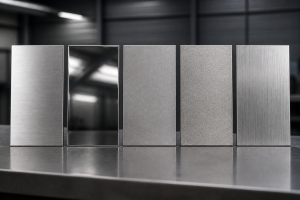 stainless steel surface finishing options brushed polished sandblasted